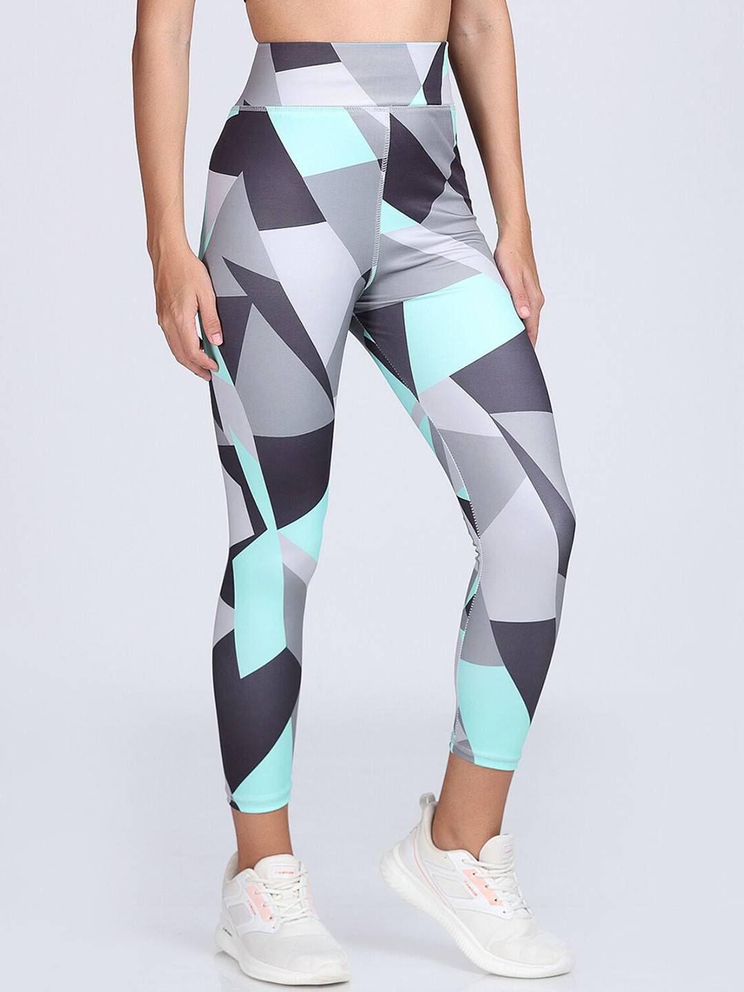 patterned gym tights