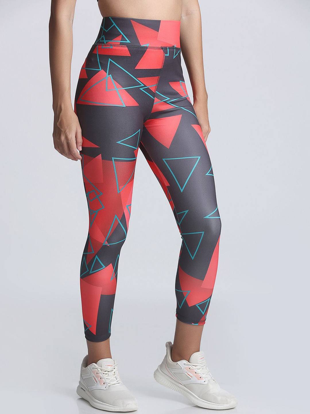 patterned gym tights