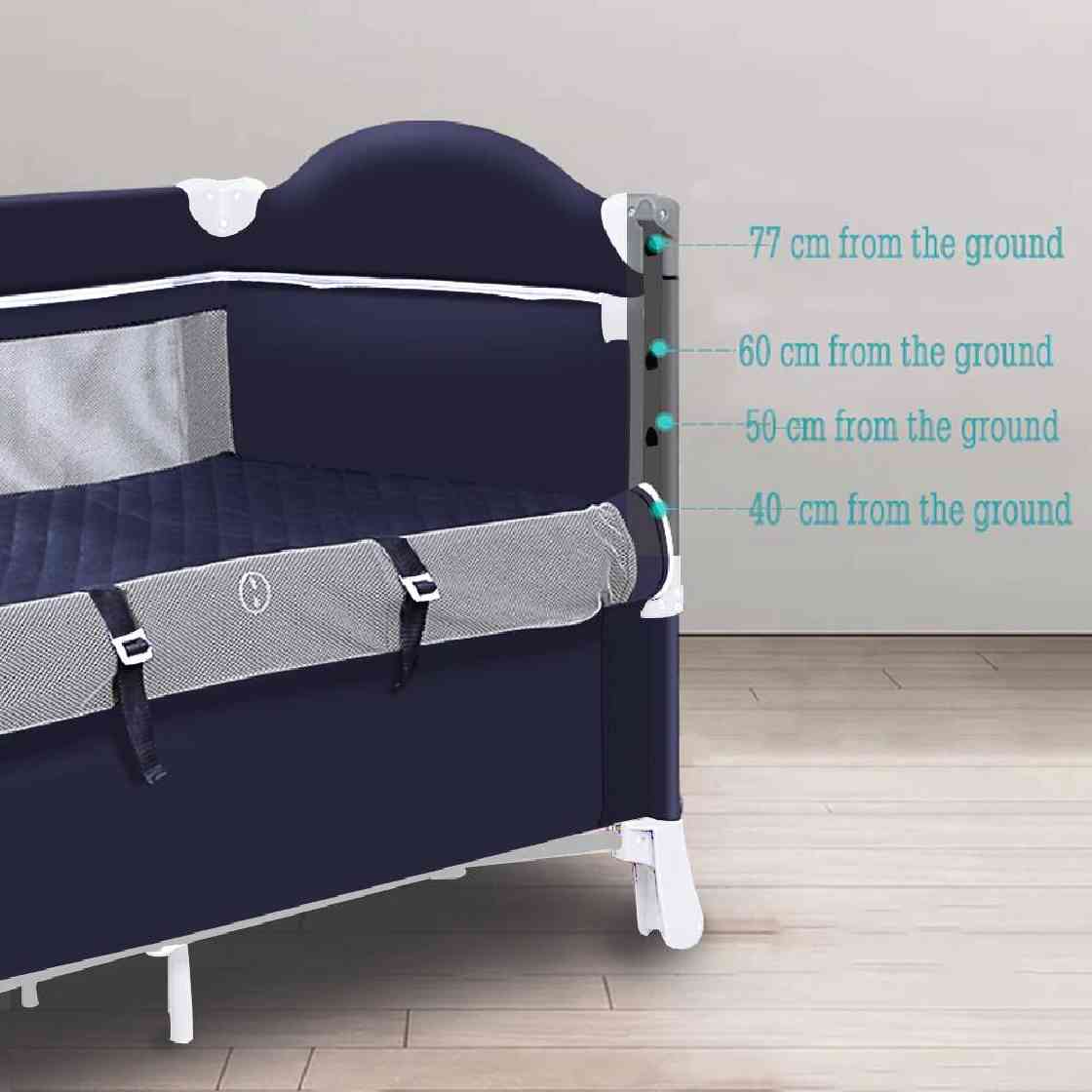 Bedside Sleeper Bed Attached Baby Crib Kids Bed Baby Beds That